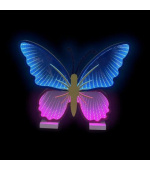 2Kids Toys LED NEON LIGHT lampička Motýl