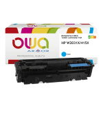 OWA Armor toner kompatibilní s HP W2031X, 415X, 6000st, modrá/cyan, level managment