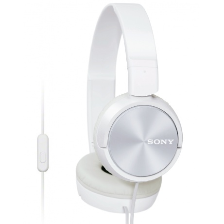 SONY sluchátka MDR-ZX310AP, handsfree, bílé