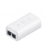 UBNT POE-24-24W-G-WH [Gigabit PoE adaptér, 24V/1A (24W), vč. napájecího kabelu, bílý]