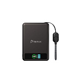 BMX SolidSafe™ 10K Solid-State Magnetic Power Bank, Black