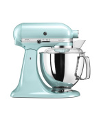 KitchenAid Artisan 5KSM175PSEIC kuchyňský robot, 10 rychlostí, planetární systém, celokovová konstrukce, ledově modrá