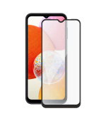 Screenshield SAMSUNG A145 Galaxy A14 (full COVER black) Tempered Glass Protection