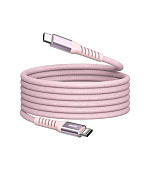 VERBATIM Kabel USB-C Sync & Charge, 60W, Magnetický, 120cm, růžová