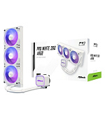 ASROCK Vodní chladič Pro White 360 ARGB, 3x120mm, LGA1851, AM5, bílá