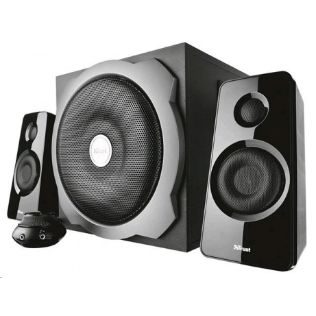 TRUST Reproduktory 2.1 Tytan Subwoofer Speaker Set -  black, černá