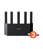 Tenda TE6L Pro BE5100 WiFi 7 Mesh Router, 2.5G WAN port, 5011 Mb/s, 3x GLAN,VPN,WPA3, Wi-Fi+, CZ app