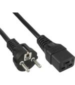 PremiumCord kabel síťový k počítači 230V 16A 1,5m IEC 320 C19 konektor