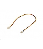 PREMIUMCORD Prodlužovací kabel k ventilátoru 3pin samec - 3pin samice , 30cm