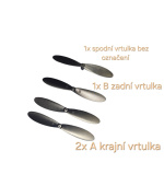 Vrtule pro Syma X38 4ks