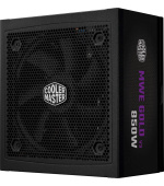 Cooler Master zdroj 850W MWE Gold 3 (GXII), 120mm, 80+ Gold, Plně modulární, ATX 3.1