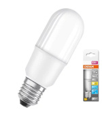 OSRAM LED STAR E27 9W/827 LEDSTICK75W  teplá