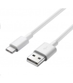 PremiumCord Kabel USB 3.1 C/M - USB 2.0 A/M, rychlé nabíjení proudem 3A, 2m, bílá