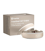 Tractive CAT 6 Mini – chytrý GPS lokátor pro kočky a monitor zdraví s integrovaným obojkem - hnědý
