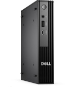 DELL PC Pro Micro QCM1255/TPM/AMD Ryzen 3 8300GE/8GB/512GB SSD/65W/WLAN/Kb/Mouse/W11 Pro/3Y PS NBD