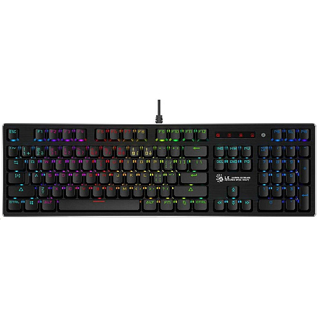 BAZAR - A4tech Bloody B820R mechanická RGB herní klávesnice, USB, CZ, RED SWITCH - Po opravě (Komplet)