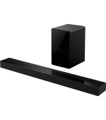 BAZAR - TCL Q75HE soundbar 5.1.2, 620 W, Bluetooth 5.1, WiFi 5, subwoofer, černá - rozbaleno / poškozený obal
