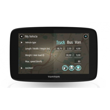 Bazar - TomTom GO PROFESSIONAL 6200 - LIFETIME mapy Evropy, vestavěná SIM, z opravy