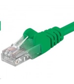 PREMIUMCORD Patch kabel UTP RJ45-RJ45 CAT5e 5m zelená