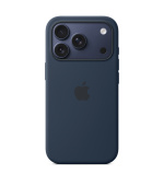 iPhone 17 Pro Silicone Case with MS – Midnight