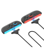 iPega SW2119A Nabíjecí kabel (3m, 2ks) pro JoyCon Ovladače Nintendo Switch 2 Red/Blue