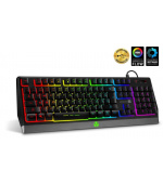 CONNECT IT herní klávesnice BATTLE RGB, CZ+SK, černá