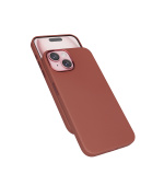 Epico Mag+ kožený kryt iPhone 15 Plus - hnědá