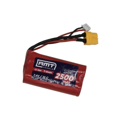 Akumulátor Li-ion 7.4V 2500 mAh + konektor XT60