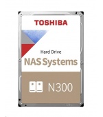 TOSHIBA HDD N300 NAS 10TB, SATA III, 7200 rpm, 256MB cache, 3,5", BULK