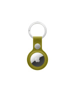 AirTag FineWoven Key Ring - Chartreuse