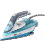 Braun TexStyle 5 SI5006BL napařovací žehlička, 2600 W, pojistka proti přehřátí, Anti-drip, modrá