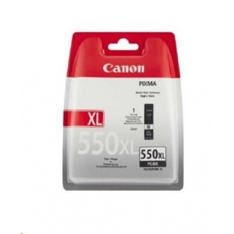 Canon CARTRIDGE PGI-550PGBK pigmentová černá pro Pixma iP, Pixma iX, Pixma MG a Pixma MX 6850, 725x, 925 (300 str.)