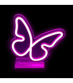 2Kids Toys LED NEON LIGHT lampička Motýlek