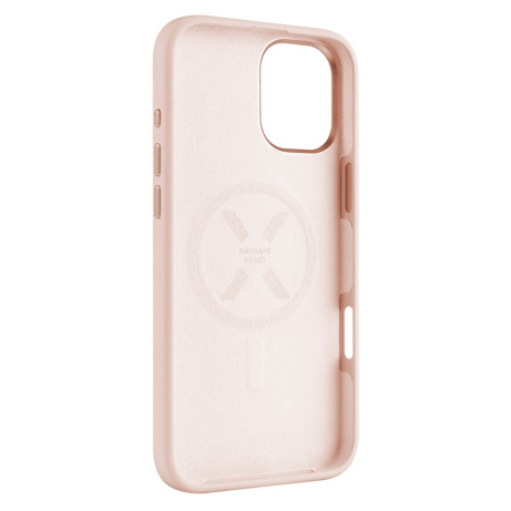FIXED MagFlow Apple iPhone 16+, růžový