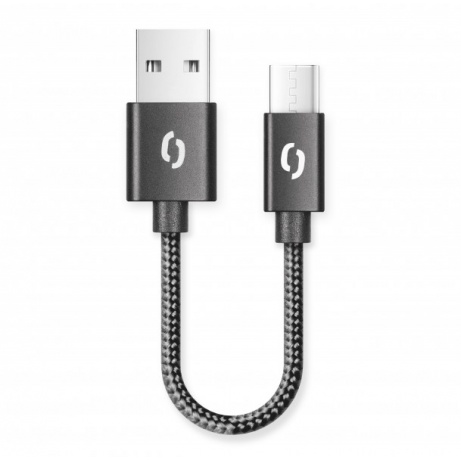 ALIGATOR PREMIUM 2A kabel, 50cm USB-C, černý