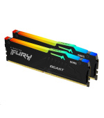 KINGSTON DIMM DDR5 128GB (Kit of 2) 5600MT/s CL36 FURY Beast RGB EXPO