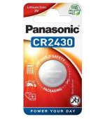 PANASONIC Lithiová baterie (knoflíková) CR-2430EL/1B 3V (Blistr 1ks)