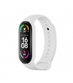 RhinoTech řemínek pro Xiaomi Mi Band 6 bílá