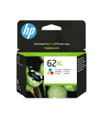 HP 62XL High Yield Tri-color Original Ink Cartridge (415 pages)