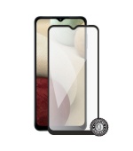 Screenshield SAMSUNG A125 Galaxy A12 (full COVER black) Tempered Glass protection