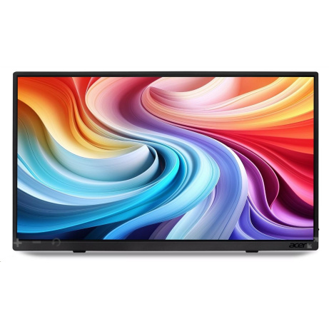 ACER LCD PM161QTbmiuuux,40cm (15.6") FHD,60Hz,220nits,6ms,miniHDMI,USB,Audio,Repro,Vesa,Black