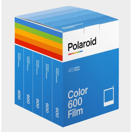 Polaroid Color film for 600 5-pack