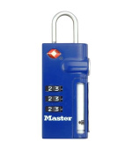 Master Lock Visací kombinační zámek TSA 4693EURDBLU