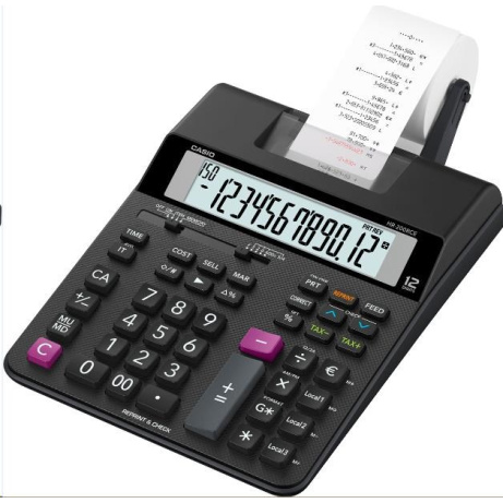 CASIO kalkulačka HR 200 RCE, Tiskový klakulátor