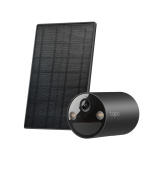 TP-Link Tapo C411 KIT venkovní kamera, solární panel (3MP, 2K QHD, 1296p, IR 9m, WiFi, micro SD card, IP65)