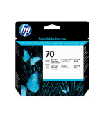 HP 70 Black photografic + Light Grey DJ Printhead, C9407A