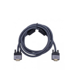 WG Kabel VGA (male) to VGA (male) / 2m / nylon braided / aluminum housing / HD