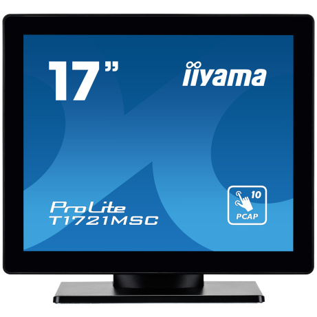 17" iiyama T1721MSC-B2:PCAP,10P,HDMI,repro