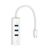 TP-Link UE330C USB-C/Ethernet síťový adaptérm USB hub (1xUSB3.0 -> 1xGbE, 3xUSB3.0)