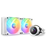 NZXT vodní chladič Kraken 240 RGB / 2x120mm fan / 4-pin PWM / LCD disp. / 6 let / bílá
